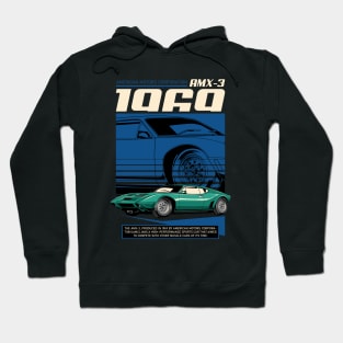 Retro 1969 AMC AMX/3 Hoodie